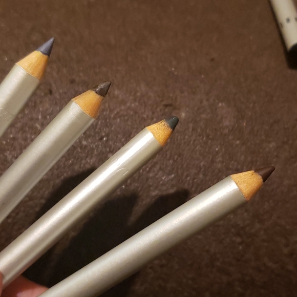 Lot of 5 pencil eye liners jeni Lee brown gray green - Picture 8 of 8